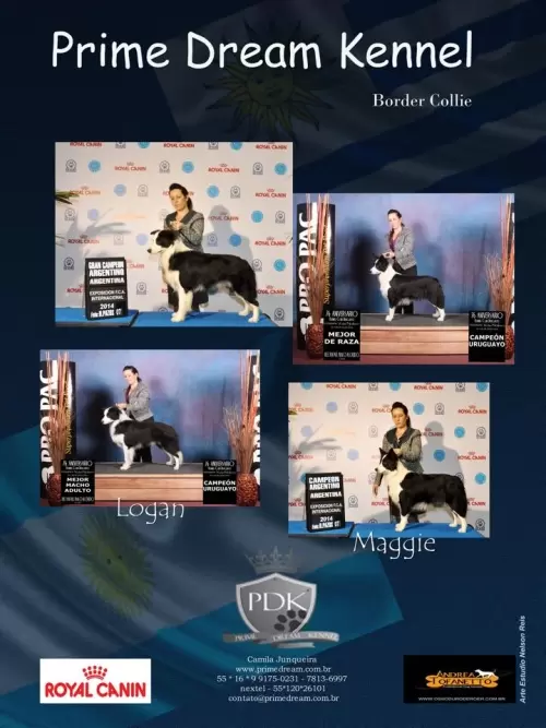 Logan e Maggie na Revista Best in Show, edição 27 página 44.

Logan and Maggie at Best in Show Magazine, Edition 27th, page 44.
